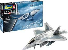 Lockheed Martin F-22a Raptor 1/72 Revell 03858
