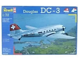 Douglas DC-3 Swiss Air Lines 1/72 Scale Revell 04248
