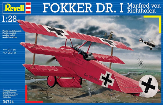 Fokker DR.1 Manfred von Richthofen 1/28 Scale Revell 04744