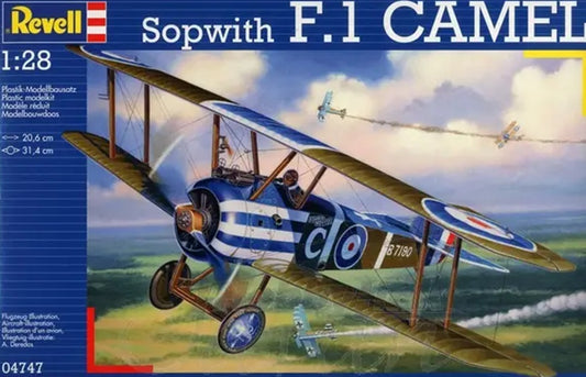 Sopwith F.1 Camel 1/28 Scale Revell 04747