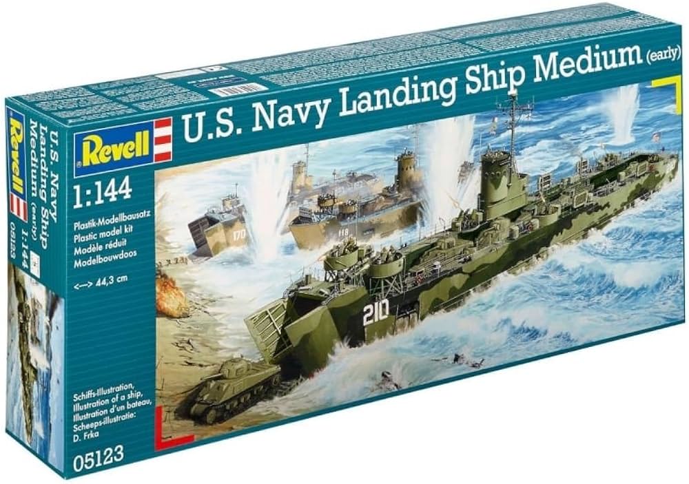US Navy Landing Ship Medium (Early) 1/144 Revell 05123
