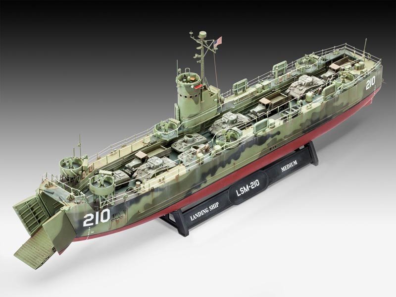 US Navy Landing Ship Medium (Early) 1/144 Revell 05123