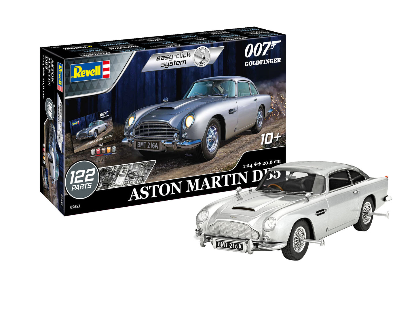 Gift Set James Bond "Aston Martin Db5" 1/24 Revell 05653