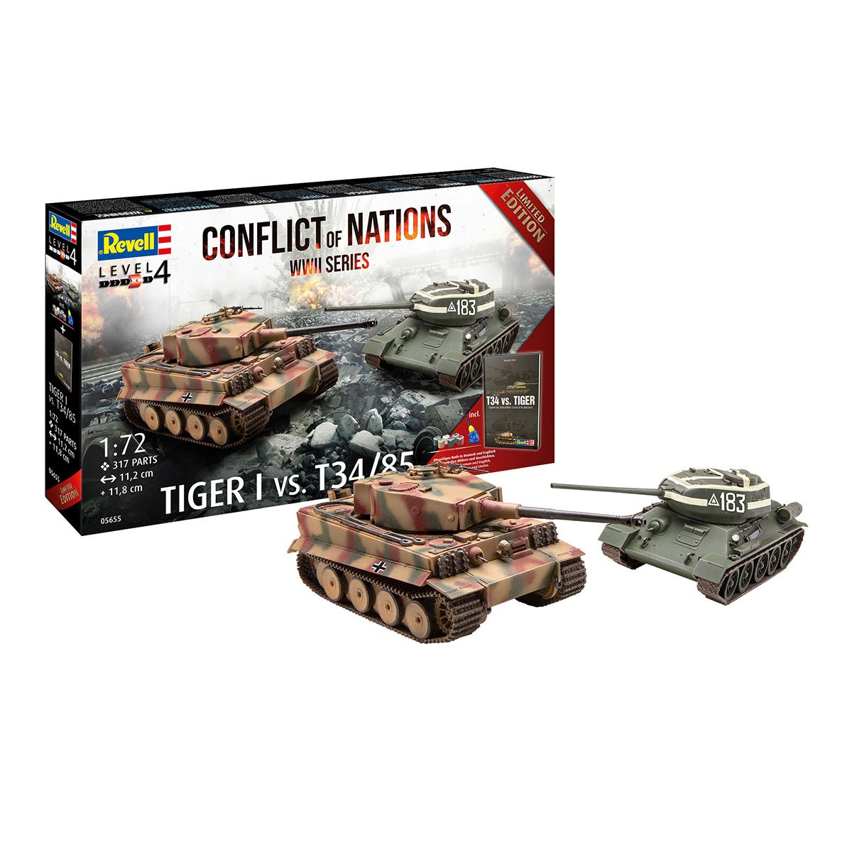 Gift Set "Conflict Of Nations Series" 1/72 Revell 05655
