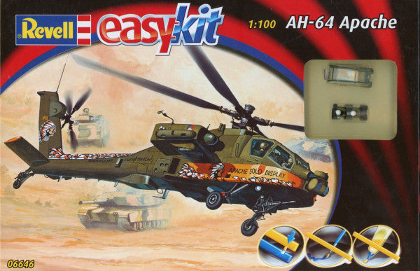 AH-64 Apache Easy Kit 1/100 Scale Revell 06646