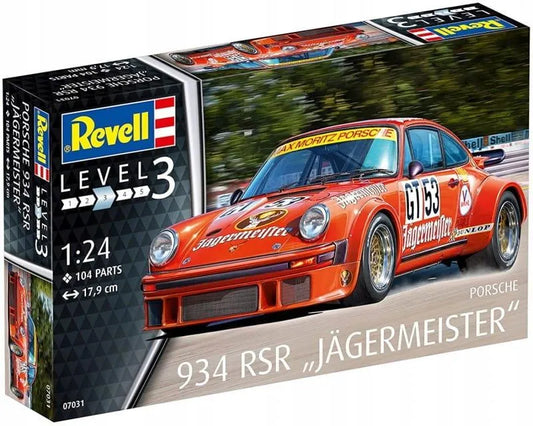 Porsche 934 Rsr "Jägermeister" 1/24 Revell 07031