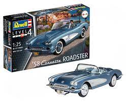 Corvette Roadster 1958 1/25 Revell 07037