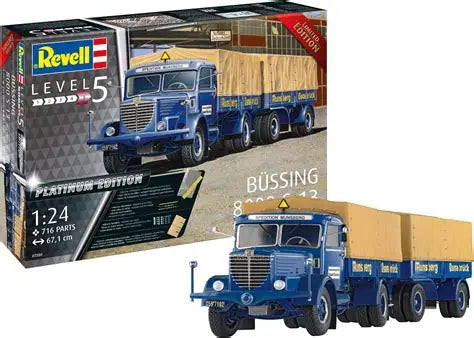 Büssing 8000 S 13 Mit Trailer Platinum Edition 1/24 Revel 07580