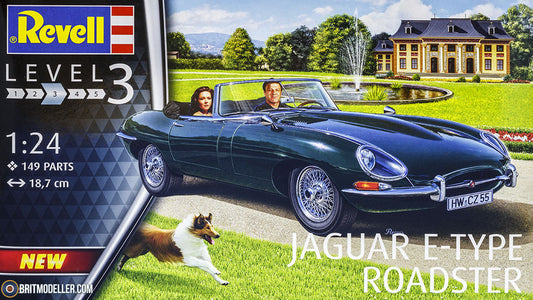 Jaguar E-Type Roadster 1/24 Revel 07687