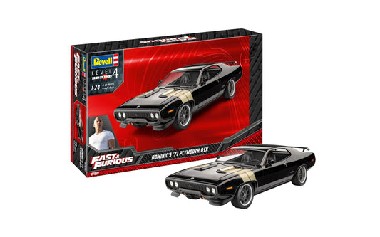 Fast & Furious Dominics 1970 Dodge Charger 1/25 Revel 07693
