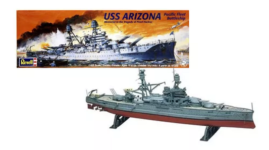 Uss Arizona Battleship Disc 1/426 Revel 10302