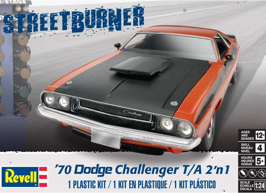 Dodge Challenger 1970 2'N1 1/24 Revel 12596
