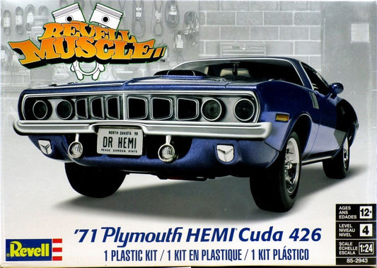 Plymouth Hemi Cuda 426 1 /24 Revel 12943