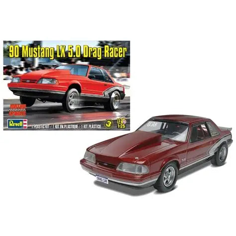 Ford Mustang Lx 5.0 Drag Racer 90 1/25 Revel 14195