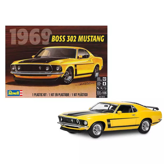 1969 Boss 302 Mustang Disc 1/25 Revel 14313