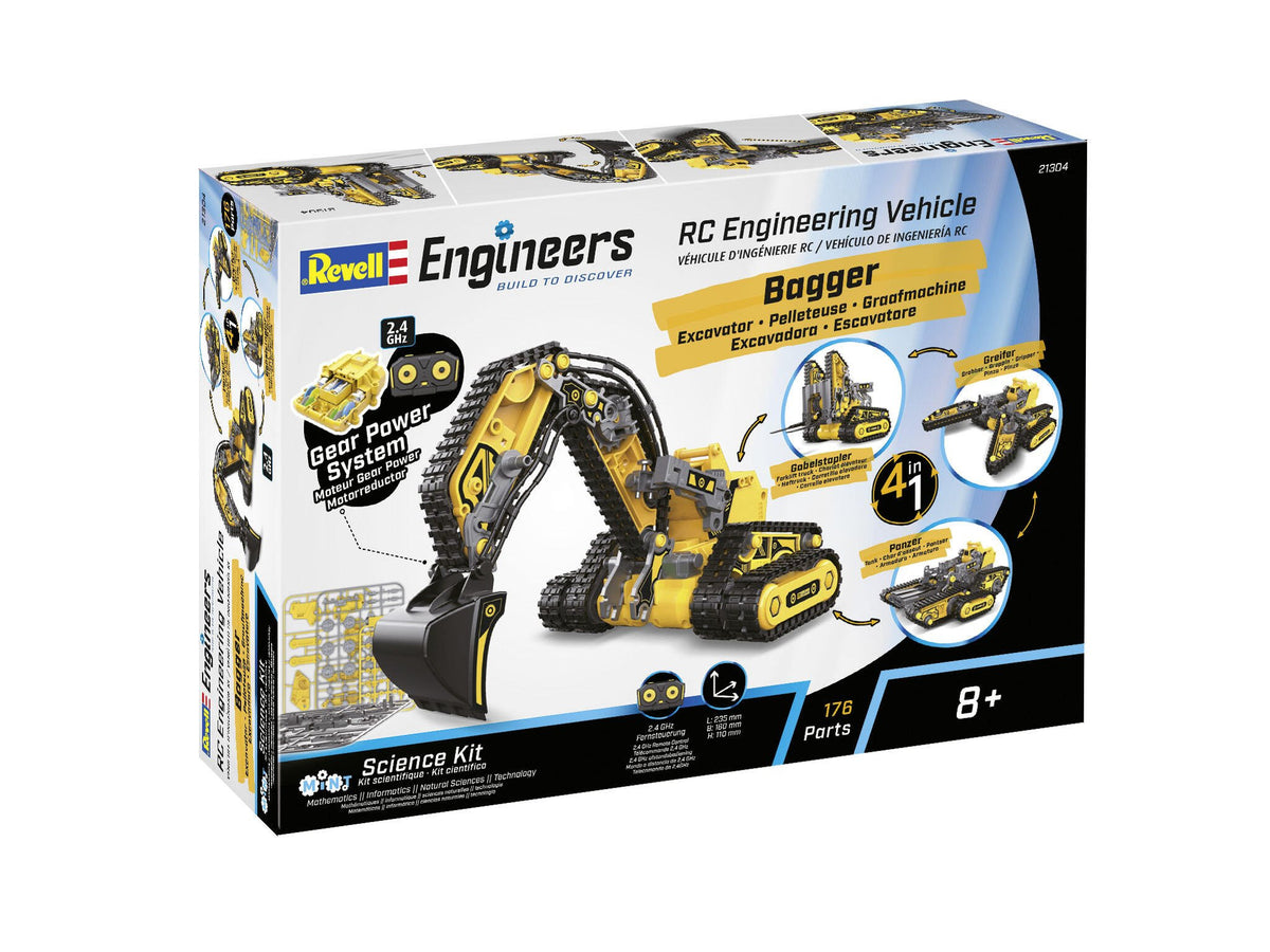R/C Engineers 4in1 Vehicle - Scale Revell Rev21304