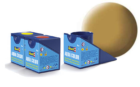 Matt Sandy Yellow (RAL 1024) Acrylic (18ml) Revell 36116