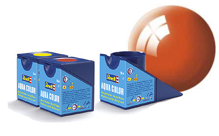 Gloss Orange (RAL 2004) Acrylic (18ml) Revell 36130