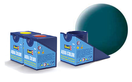 Matt Sea Green (RAL 6028) Acrylic (18ml) Revell 36148