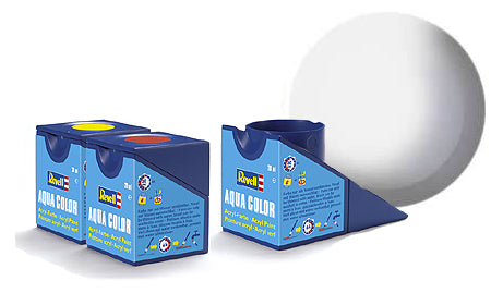 Silk White (RAL 9010) Acrylic (18ml) Revell 36301