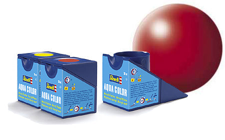Silk Fiery Red (RAL 3000) Acrylic (18ml) Revell 36330