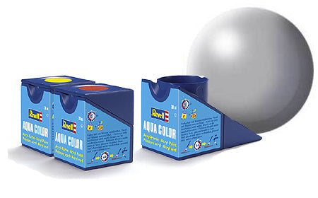 Silk Grey (RAL 7001) Acrylic (18ml) Revell 36374