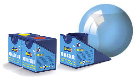 Clear Blue Acrylic (18ml) Revell 36752