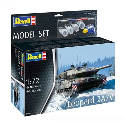 Model Set Leopard 2 A7V 1/72 Revell 63355