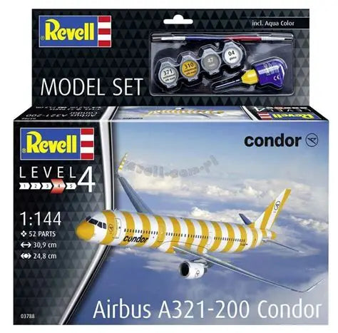 Model Set Airbus A321-200 "Condor" 1/144 Revell 63788
