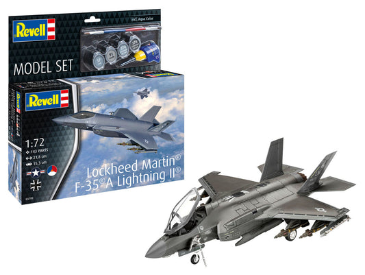 Model Set F-35 A Lightning II 1/72 Revell 63799
