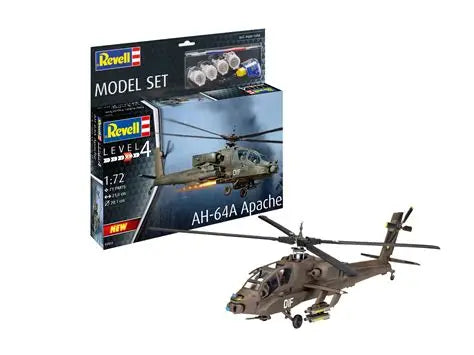 Model Set AH-64A Apache 1/72  Revell 63824