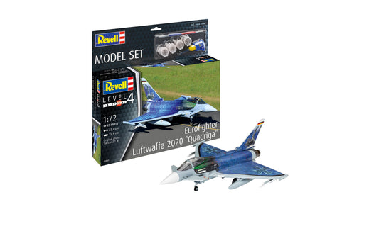 Model Set Eurofighter "Luftwaffe 2020 Quadriga" 1/72 Revell 63843