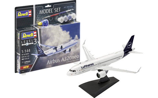 Model Set Airbus A320neo "Lufthansa" 1/144 Revell 63942