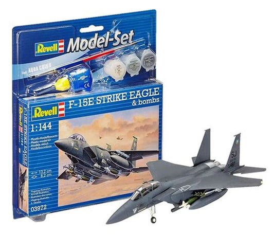 Model Set F-15E Strike Eagle & Bombs 1/144 Revell 63972