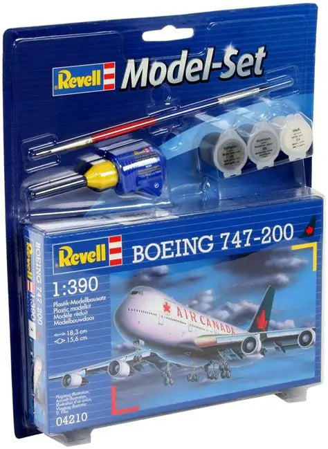 Model Set Boeing 747-200 1/390 Revell 64210