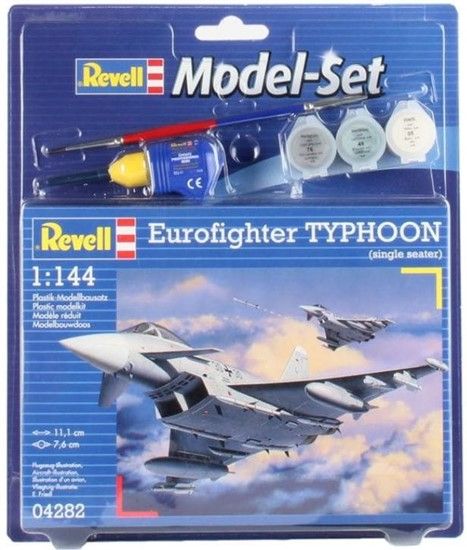 Model Set Eurofighter Typhoon (Single) 1/144 Revell 64282