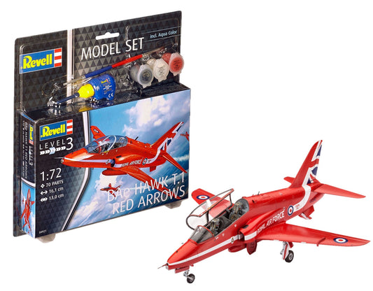 Model Set BAe Hawk T.1 "Red Arrows" 1/72 Revell 64921