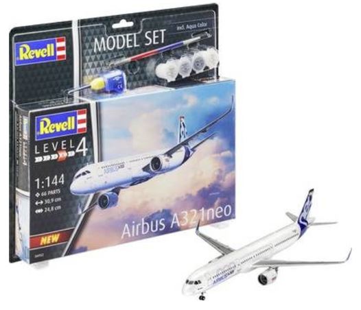 Model Set Airbus A321 Neo 1/144 Revell 64952