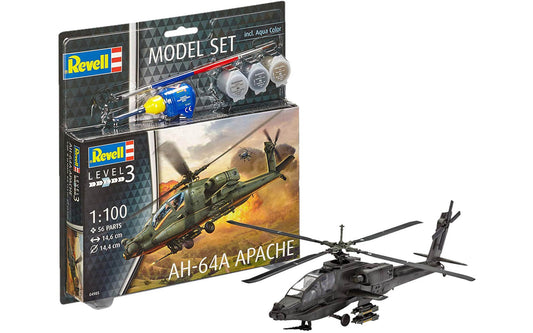 Model Set AH-64A Apache 1/100 Revell 64985