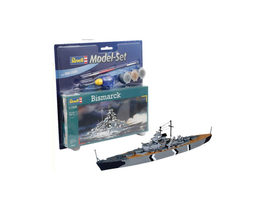 Model Set German Battleship "Bismarck" 1/200 Revell 65802