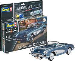 Model Set  Corvette Roadster 58 1/25 Revell 67037
