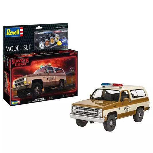 Model Set Stranger Things Chevrolet K5 Blazer 1/25 Revell 67724