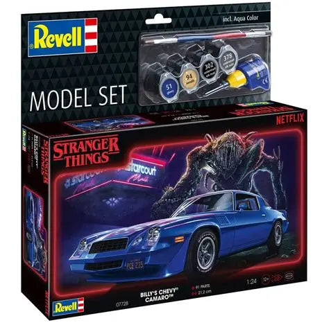 Model Set Stranger Things Chevy Camaro Z/28 1/25 Revell 67728