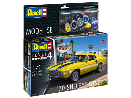 Model Set '70 Shelby Mustang GT500 1/25 Revell 67729