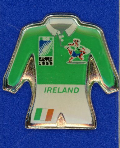 Ireland RWC99 Metal Pin - RWC11