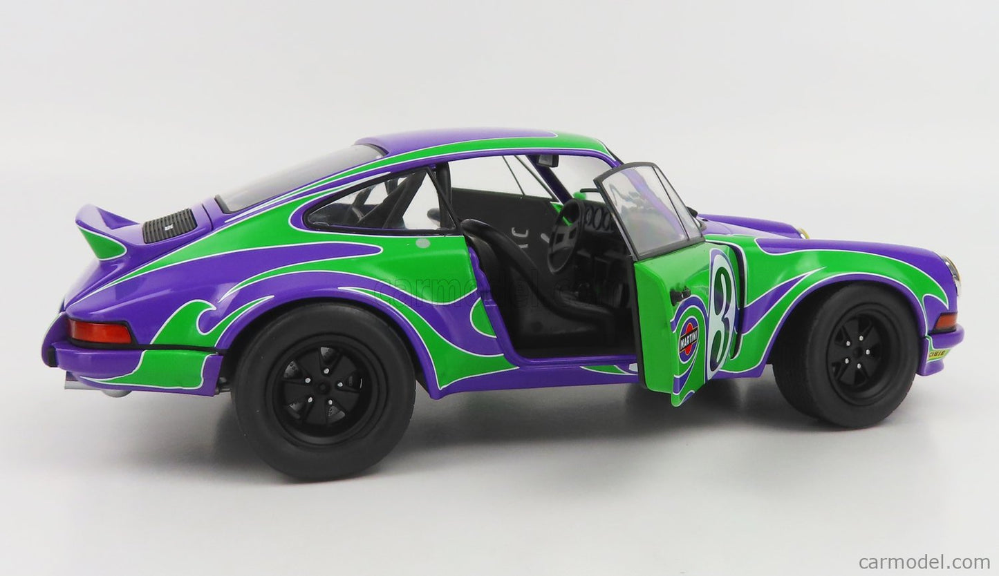 Porsche 911 RSR Purple Hippy Tribute 1970 1/18 Solido S1801117