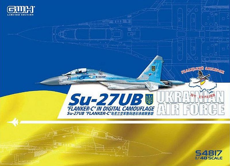 Sukhoi Su-27UB Flanker C - 1/48 Scale Great Wall Hobby S4817