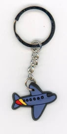 Dark Blue Aircraft Key Ring - SA-23