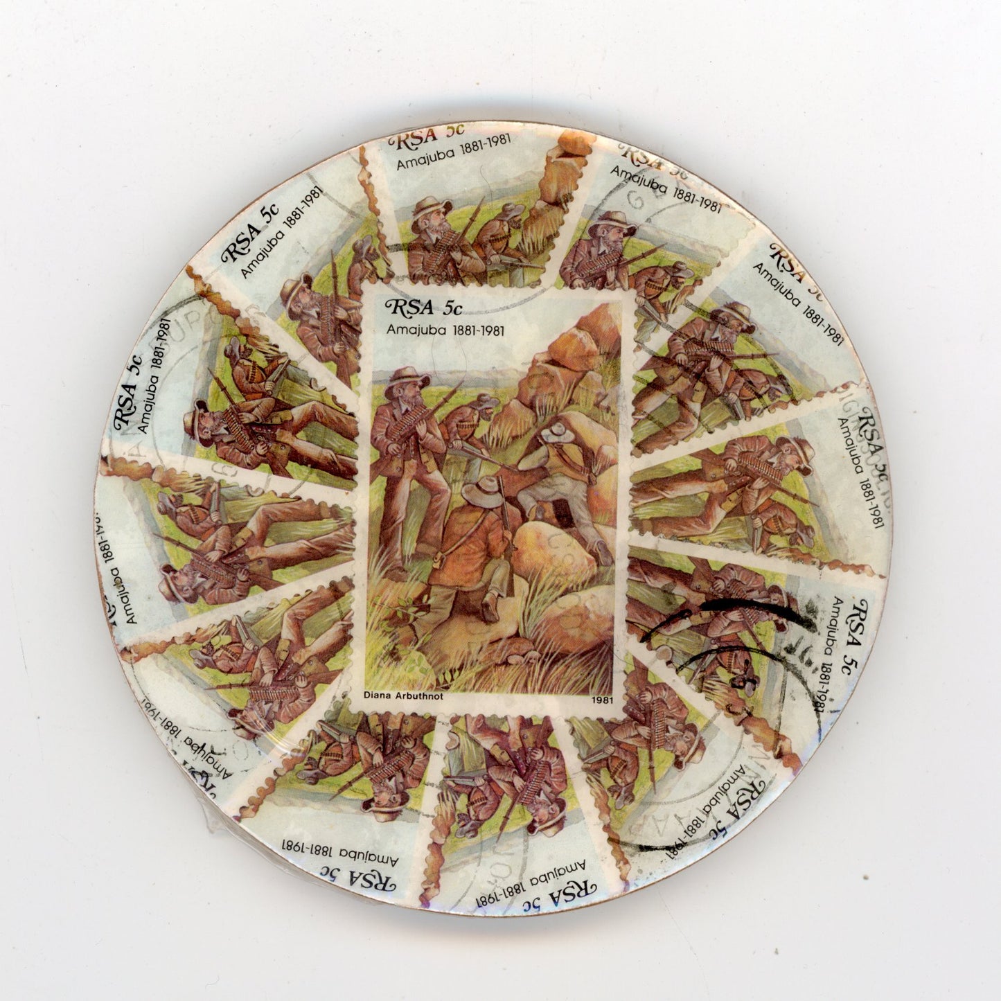 Battle of Amajuba 1881-1981 Coaster - SC492A