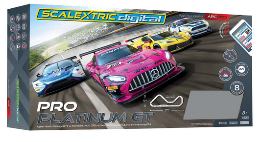 Scalextric Digital - ARC PRO Pro Platinum GT Race Set 1/32 Scalextric C1436P